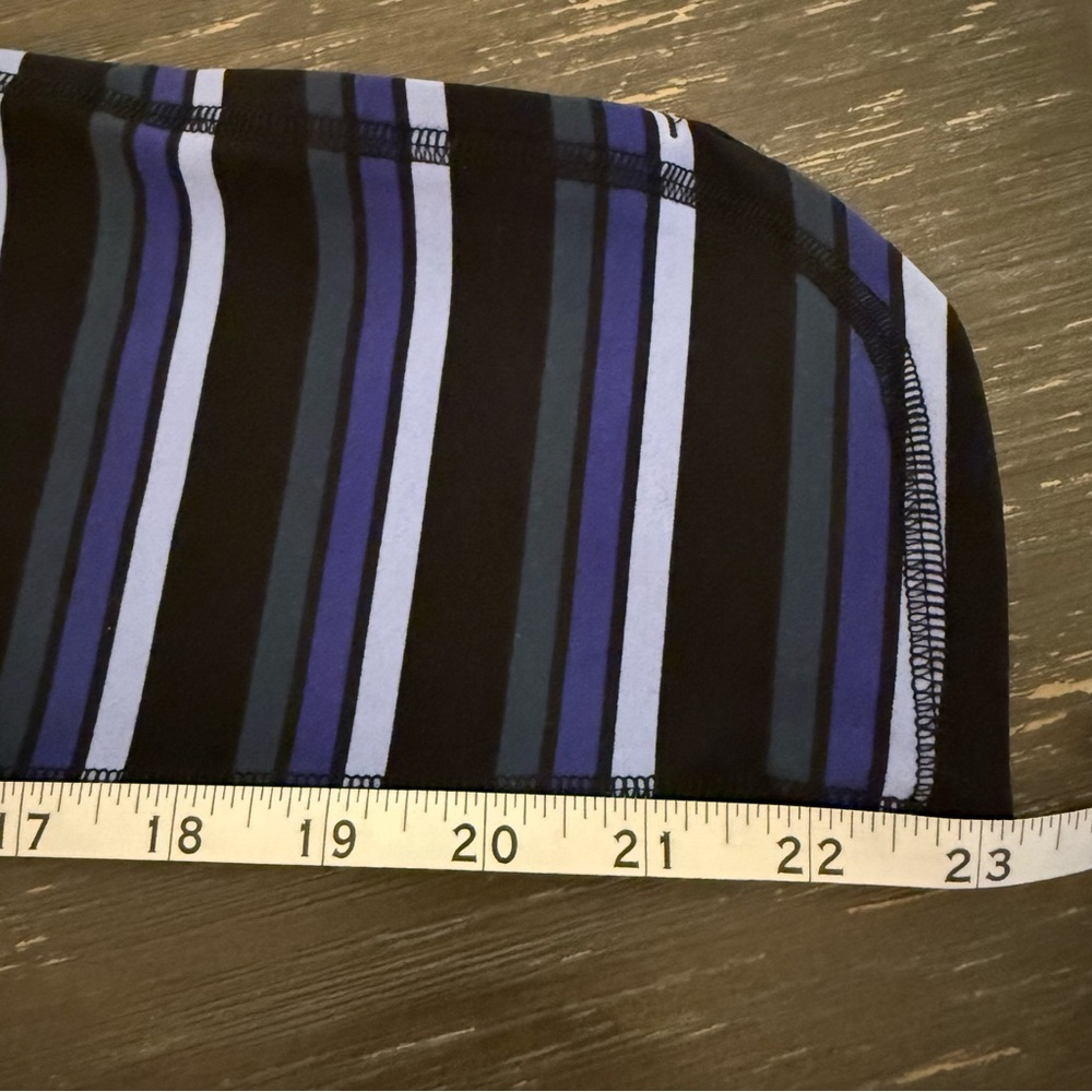 NWT Free People Movement Infinity Black Striped Leggings Size M Women - Picture 12 of 13